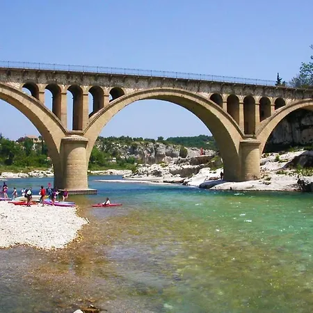 펜션 Bord Du Gardon, Near Uzes And Pont Du Gard 콜리아스