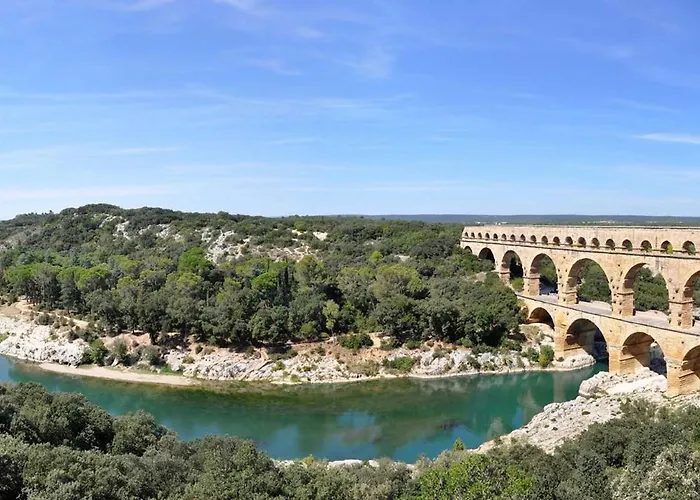 Bord Du Gardon, Near Uzes And Pont Du Gard בית נופש