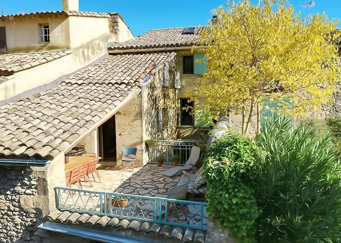 Bord Du Gardon, Near Uzes And Pont Du Gard בית נופש
