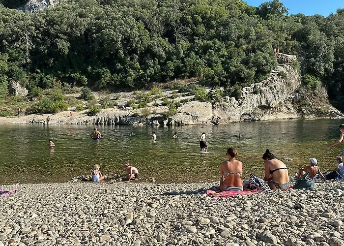 Bord Du Gardon, Near Uzes And Pont Du Gard * Collias